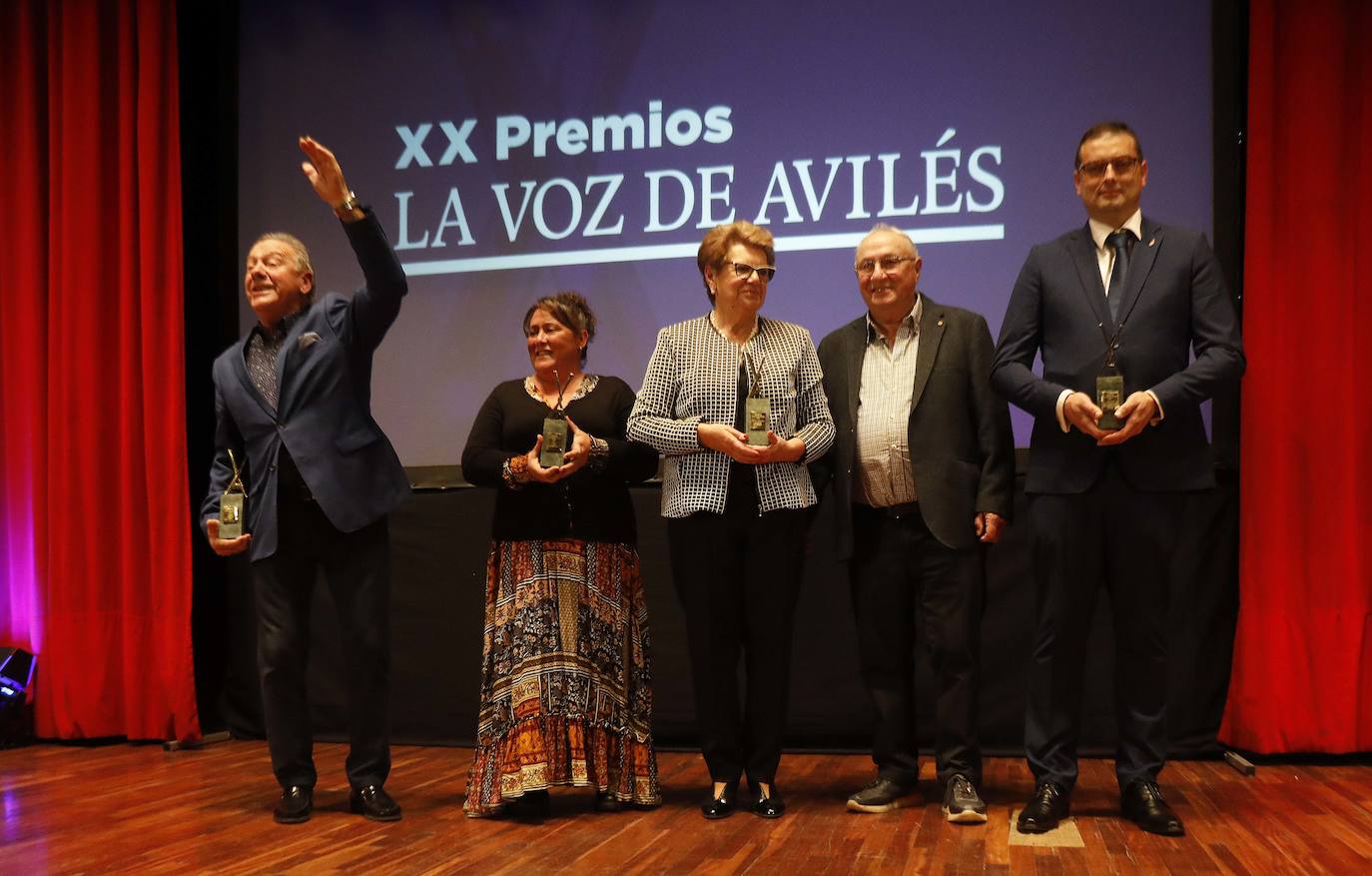 La gala de los premios de LA VOZ DE AVILÉS, en imágenes El Comercio